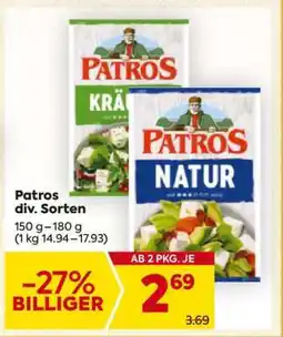 Billa Patros div. Sorten Angebot