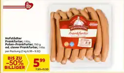 Billa Hofstädter Frankfurter, 1 Kilo Angebot