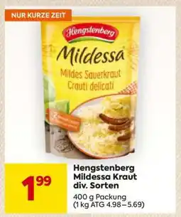 Billa Hengstenberg Mildessa Kraut div. Sorten Angebot