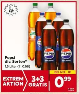 Billa Pepsi div. Sorten Angebot