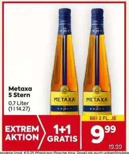 Billa METAXA 5 STERN Angebot