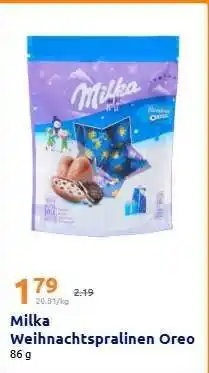Action Milka Weihnachtspralinen Oreo Angebot