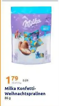Action Milka Konfetti-Weihnachtspralinen Angebot
