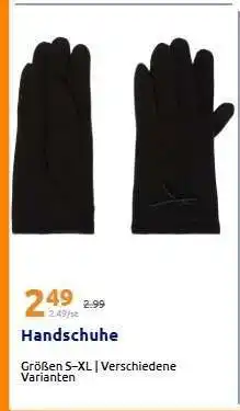 Action Handschuhe Angebot