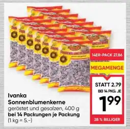 Maximarkt Ivanka Sonnenblumenkerne Angebot