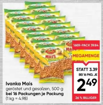 Maximarkt Ivanka Mais Angebot