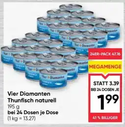 Maximarkt Vier Diamanten Thunfisch naturell Angebot