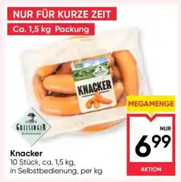 Maximarkt KNACKER Angebot