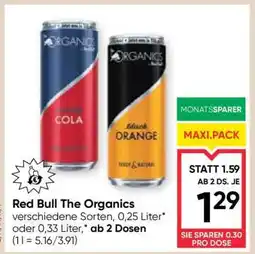 Maximarkt Red Bull The ORGANICS Angebot