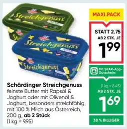 Maximarkt SCHÄRDINGER STREICHGENUSS Angebot