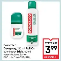 Maximarkt Borotalco Deospray Angebot