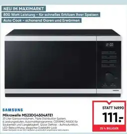 Maximarkt Mikrowelle MS23DG4504ATE1 Angebot