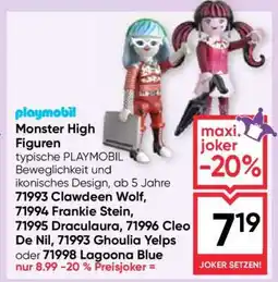 Maximarkt Monster High Figuren Angebot