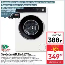Maximarkt Waschautomat ES-NFA814BW1NA Angebot