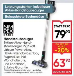 Maximarkt Handstaubsauger Angebot