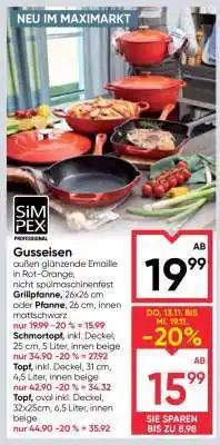 Maximarkt Gusseisen Angebot
