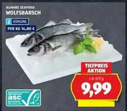 Hofer ALMARE SEAFOOD WOLFSBARSCH Angebot