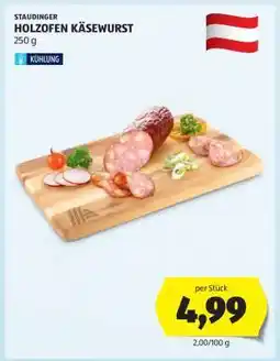 Hofer HOLZOFEN KÄSEWURST Angebot