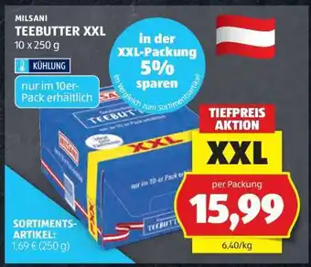 Hofer MILSANI TEEBUTTER XXL Angebot