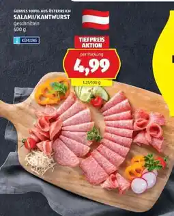 Hofer SALAMI/KANTWURST Angebot