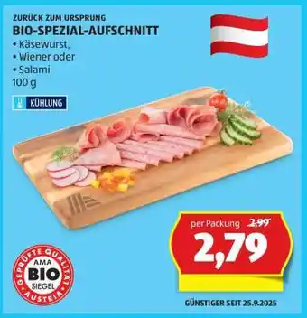 Hofer BIO-SPEZIAL-AUFSCHNITT Angebot