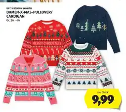 Hofer DAMEN-X-MAS-PULLOVER/CARDIGAN Angebot