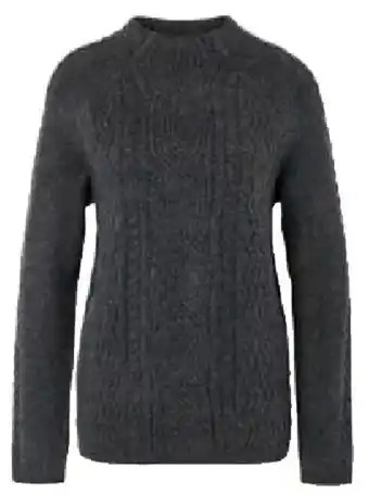 Tchibo Eduscho Grobstrickpullover mit Zopfmuster Angebot