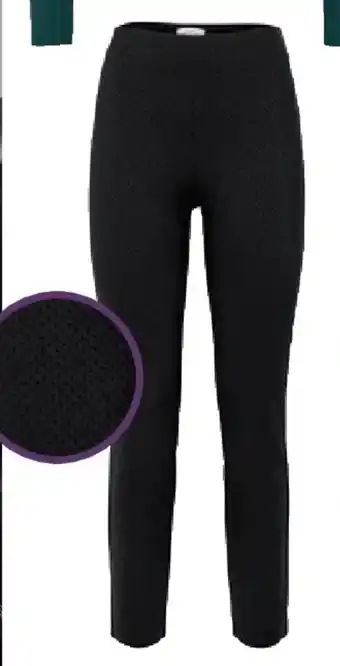 Tchibo Eduscho Gemusterte Jacquard-Stretchhose Angebot