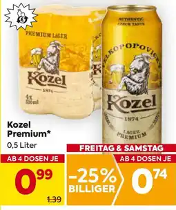 Billa Kozel Premium Angebot