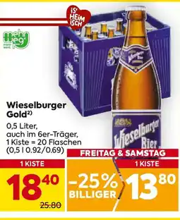 Billa Wieselburger Gold² Angebot