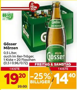 Billa Gösser Märzen Angebot