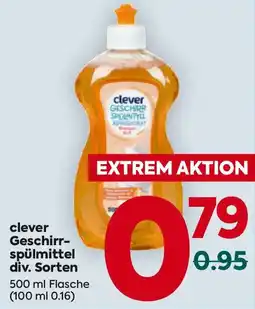 Billa Clever geschirr spülmittel Angebot
