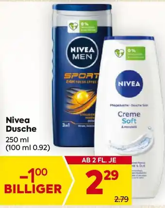 Billa Nivea dusche Angebot
