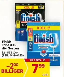 Billa Finish tabs xxl Angebot