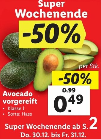 Lidl Avocado Vorgereift Angebot