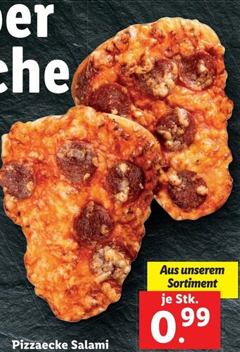 Lidl Pizzaecke Salami Angebot