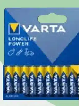 Spar Varta Batterien Longlife Power Angebot