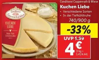 Lidl Kuchen Liebe 740/400g Angebot