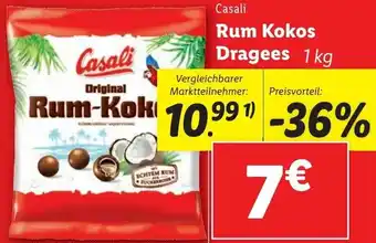 Lidl Rum Kokos Dragees 1kg Angebot