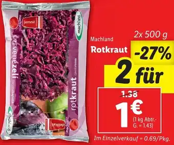 Lidl Rotkraut 2x500g Angebot