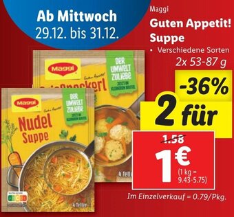 Lidl Guten Appetit! Suppe Angebot