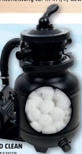 Bauhaus Filteranlage Speed Clean Active Balls Angebot