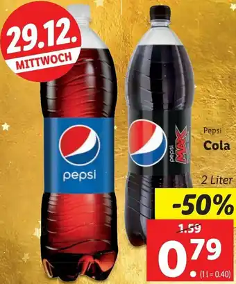 Lidl Cola 2 Liter Angebot