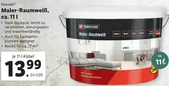 Lidl Maler-Raumweiß Angebot
