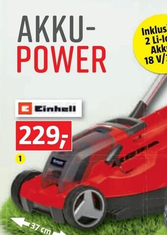 Bauhaus Akku-Rasenmäher GE-CM 36-37 Li Angebot