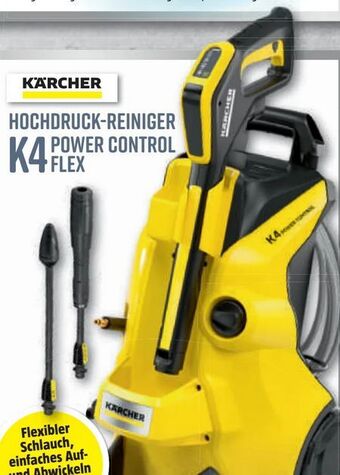 Bauhaus Hochdruckreiniger K4 Power Control Flex Angebot