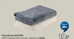 JYSK Fleecedecke hagtorn Angebot