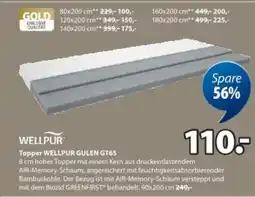 JYSK Topper wellpur gulen gt65 Angebot