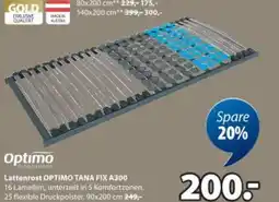 JYSK Lattenrost optimo tana fix a300 Angebot