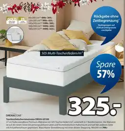 JYSK Taschenfederkernmatratze driva gs100 Angebot